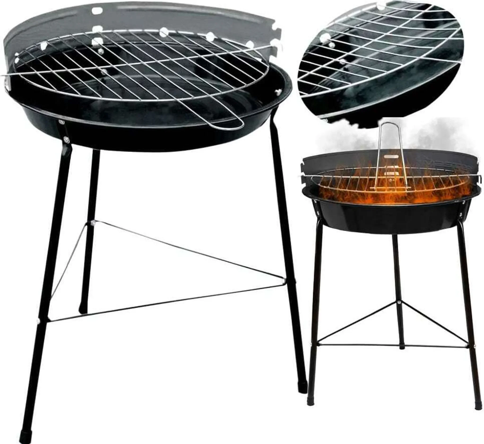 Gartengrill Master BBQ – Holzkohlegrill 32,5 cm